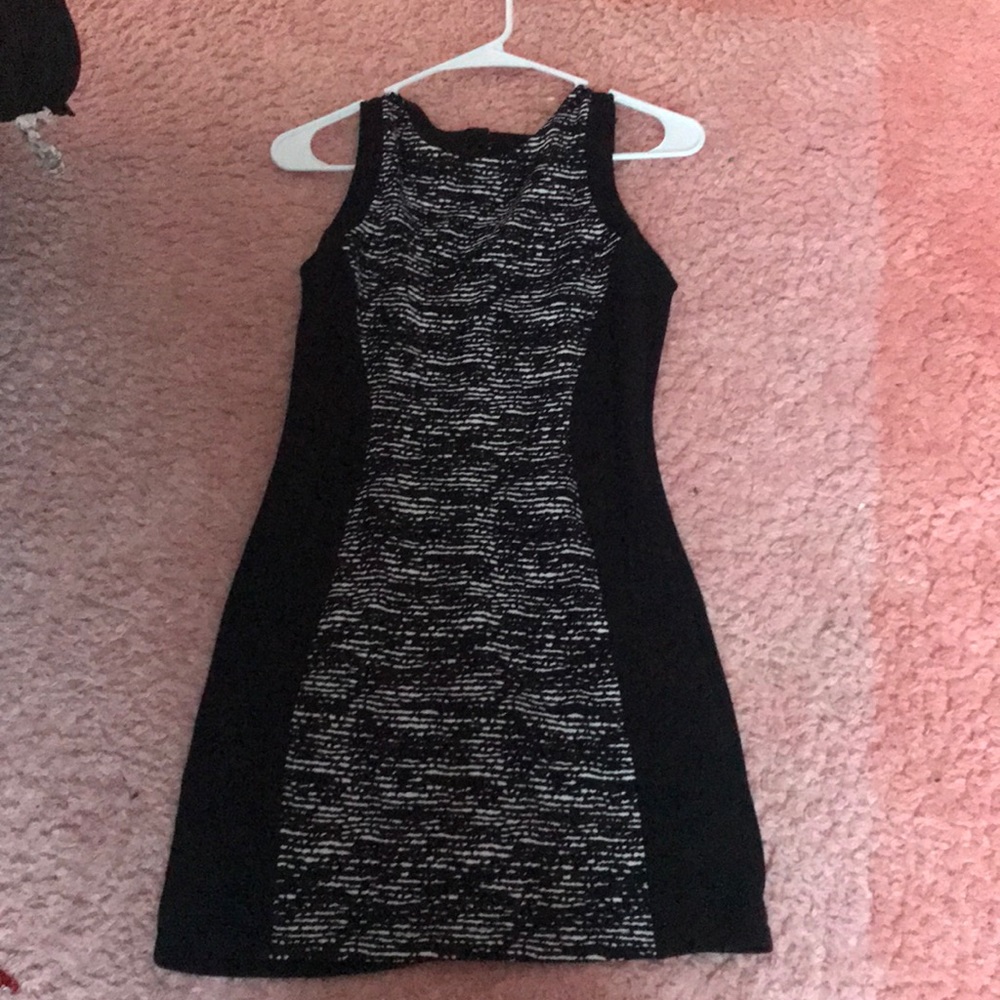 Black and white dress